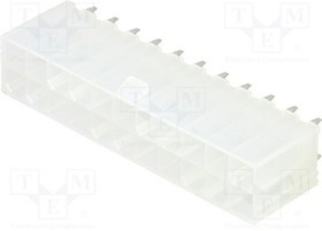 MX-39-28-1223, Разъем: провод-плата; Mini-Fit Jr; PIN: 22; THT; прямой; UL94V-2 MX-39-28-1223, Разъем: провод-плата; Mini-Fit Jr; PIN: 22; THT; прямой; UL94V-2