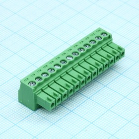 15EDGK-3.5-13P-14-00A(H), Разъемный клеммный блок, 13 контактов. Серия 15EDGK-3.5 15EDGK-3.5-13P-14-00A(H), Разъемный клеммный блок, 13 контактов. Серия 15EDGK-3.5
