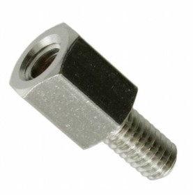 R40-3000802, Standoffs &amp; Spacers M4 x 8mm HEX 7mm A/F 8mm ML/FML NICKEL