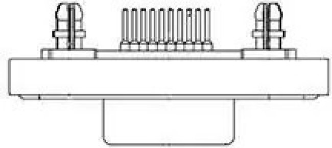 173114-0380, D-Sub High Density Connectors FCT CONNECTOR HOOD KIT