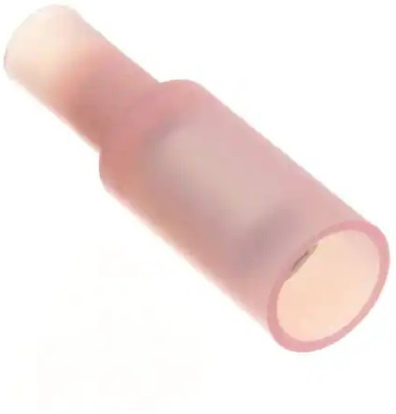 19038-0037, Пулеобразная клемма, InsulKrimp 19038, 22AWG до 18AWG, 1.3 мм², Гнездовой типа Пуля, Красный