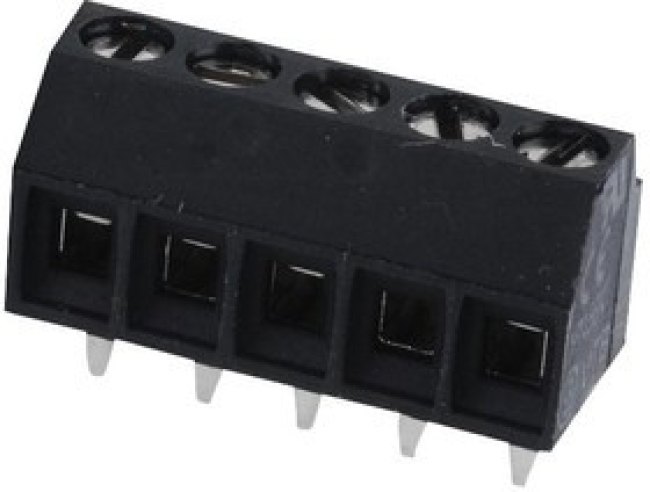 39357-0005, Клеммная колодка типа провод к плате, 3.5 мм, 5 вывод(-ов), 28 AWG, 16 AWG, 1.31 мм², Винт