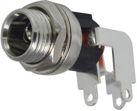 KLDLX-0202-B, DC Power Connectors RA Panel Mt DC Power Jack M8 2.5 CP