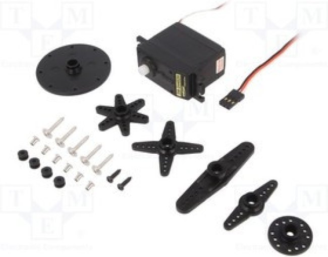 OKY8085, Двигатель: сервомеханизм, 4,8-6ВDC, стандарт, цифровой, 40г, 120°
