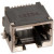 (12G148301086) коннектор ASUS LAN JACK 8P8C R/A , 7.4H , DIP