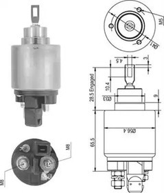940113050343, Реле втягивающее стартера