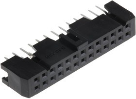 HIF3FB-26DA-2.54DSA(71), Headers & Wire Housings 26P STRT SOCKET T/H LOW PROF CON GLD PLT HIF3FB-26DA-2.54DSA(71), Headers & Wire Housings 26P STRT SOCKET T/H LOW PROF CON GLD PLT