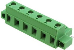 1875140, Pluggable Terminal Blocks 6 Pos 7.62mm pitch Plug 24-12 AWG Screw 1875140, Pluggable Terminal Blocks 6 Pos 7.62mm pitch Plug 24-12 AWG Screw