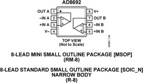 AD8692ARZ-REEL7, Операционный усилитель, 10 МГц