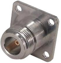 23_N-50-0-1/133_NE, RF Connectors / Coaxial Connectors N straight flange receptacle jack(f) 23_N-50-0-1/133_NE, RF Connectors / Coaxial Connectors N straight flange receptacle jack(f)