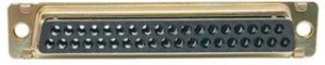 M24308/4-4Z, D-Sub MIL Spec Connectors 37 POS PLUG, CRIMP STD DENSITY