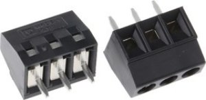 1984950, MKDS 1/3-3.5 HT BK Series PCB Terminal Block, 3.5mm Pitch, Through Hole Mount, Solder Termination 1984950, MKDS 1/3-3.5 HT BK Series PCB Terminal Block, 3.5mm Pitch, Through Hole Mount, Solder Termination