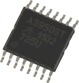 A3950SLPTR-T, A3950SLPTR-T, Brushed Motor Driver IC, 36 V 2.8A 16-Pin, TSSOP A3950SLPTR-T, A3950SLPTR-T, Brushed Motor Driver IC, 36 V 2.8A 16-Pin, TSSOP