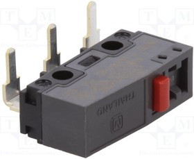 AVM3705613-A, Микропереключатель SNAP ACTION, без рычага, SPDT, 0,1A/250ВAС
