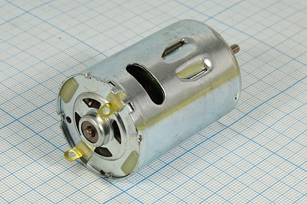 Двигатель 12В, 0,52А, левый, скорость(об/мин) 11000, размер 36x58m73, R540-4065