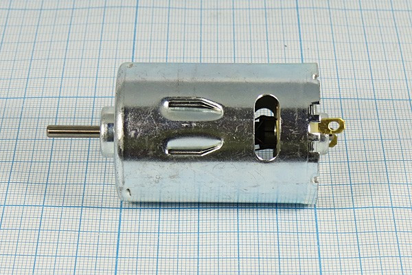 Двигатель 12В, 0,52А, левый, скорость(об/мин) 11000, размер 36x58m73, R540-4065