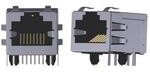 ARJM11C7-009-NN-EW2, Modular Connectors / Ethernet Connectors CONN MAGJACK 1PORT 100BASE-T PCB