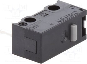 DG13-B1AA, Микропереключатель SNAP ACTION; SPDT; 3A/125ВAC; 2A/30ВDC