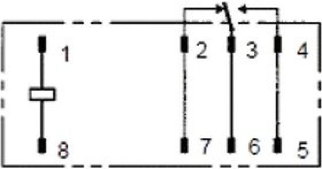 G2RL-1E 4 DC48, Универсальное реле, серия G2RL, силовое, без защелки, SPDT, 48В DC, 16А G2RL-1E 4 DC48, Универсальное реле, серия G2RL, силовое, без защелки, SPDT, 48В DC, 16А