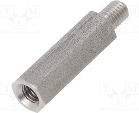 TFM-M5X25/DR248, Дистанцирующая стойка с резьбой, 25мм, Внутр.резьба: M5
