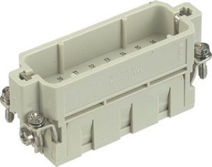 09200163011, Heavy Duty Power Connectors MALE INSERT HAN 32A CRIMP TERM 09200163011, Heavy Duty Power Connectors MALE INSERT HAN 32A CRIMP TERM