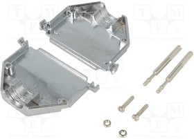 CCOV37MEL, Корпус: для разъемов D-Sub, D-Sub 37pin, D-Sub HD 62pin, прямой