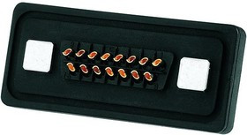 09675258715, D-Sub Standard Connectors D SUB IP67 25 POLE STRAIGHT