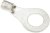 2-6, R Uninsulated Ring Terminal, 6mm Stud Size, 1mm² to 2.6mm² Wire Size