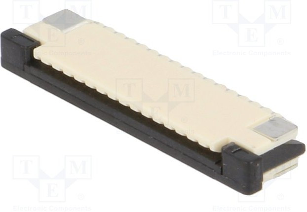 PCA-2K-16-HU-3, Разъем: FFC (FPC), горизонтальный, PIN: 16, SMT, 0,5А, 30мОм, 1мм PCA-2K-16-HU-3, Разъем: FFC (FPC), горизонтальный, PIN: 16, SMT, 0,5А, 30мОм, 1мм