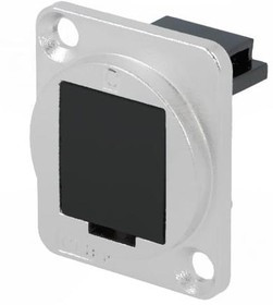 CP30241M, Заглушка, серебристый, металл, Корп: стандарт XLR, 19x24мм