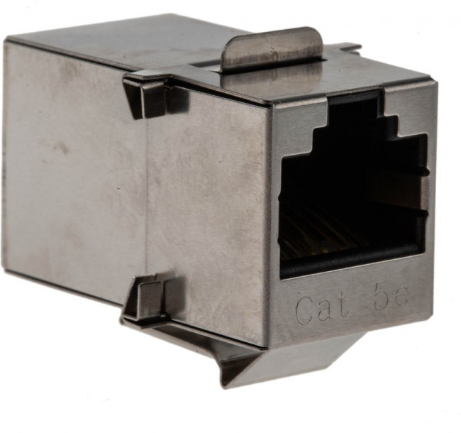 VS08-BURJ45/BU, Вставка мама RJ45 для рамки, Keystone, экраниров.,KAT5e VS08-BURJ45/BU, Вставка мама RJ45 для рамки, Keystone, экраниров.,KAT5e