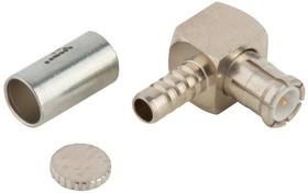 919-NM104P-51A, RF Connectors / Coaxial Connectors MCX R/A PLUG RG-316
