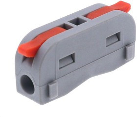 PCT-2-1M, Клемма соединительная проходная 1 контакт 0,08-2,5мм²