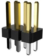 54102-G0803LF, Headers & Wire Housings Unshrd Hdr, Dbl Rw T/H, 6P, 2.54mm,Vert 54102-G0803LF, Headers & Wire Housings Unshrd Hdr, Dbl Rw T/H, 6P, 2.54mm,Vert