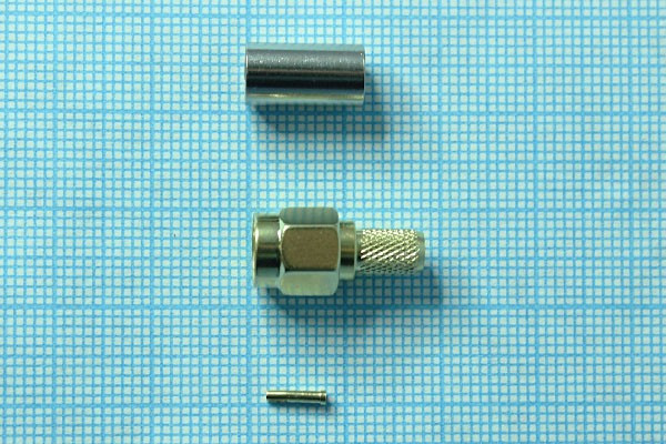 Штекер reversSMA, на кабель RG 58, под обжим, позолоченный, обратной полярности; Q-9804 Z штек reversSMA\RG58\ обж\Au\обрат полярности Штекер reversSMA, на кабель RG 58, под обжим, позолоченный, обратной полярности; Q-9804 Z штек reversSMA\RG58\ обж\Au\обрат полярности