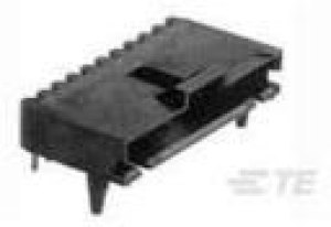 104361-5, Conn Shrouded Header HDR 6 POS 2.54mm Solder RA Thru-Hole Box/Tube