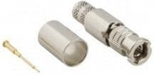 034-1025-12G, RF Connectors / Coaxial Connectors 75OHM HD-BNC STRT CRIMP PLG 034-1025-12G, RF Connectors / Coaxial Connectors 75OHM HD-BNC STRT CRIMP PLG