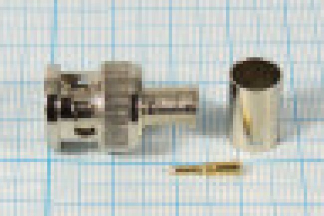 Штекер BNC, на кабель RG6, под обжим; №1264 штек BNC\RG6\\обж\ Штекер BNC, на кабель RG6, под обжим; №1264 штек BNC\RG6\\обж\