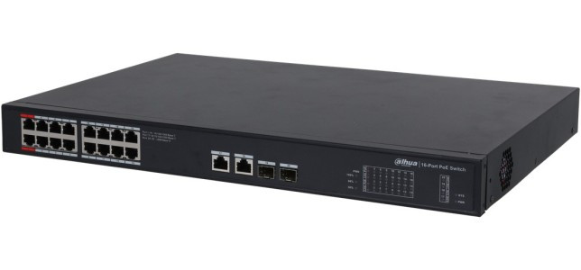 Коммутатор (свитч) Dahua DH-PFS3220-16GT-240 Коммутатор (свитч) Dahua DH-PFS3220-16GT-240