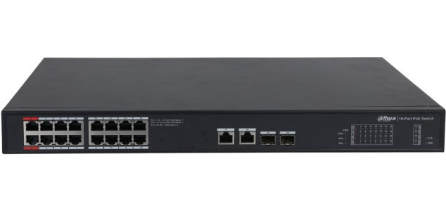 Коммутатор (свитч) Dahua DH-PFS3220-16GT-240 Коммутатор (свитч) Dahua DH-PFS3220-16GT-240