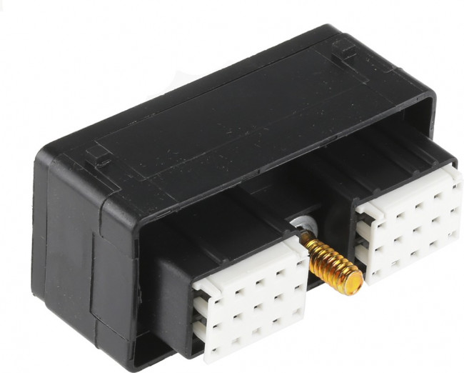 643411100405, Circular Connector, M12, Plug, Straight, Poles - 5, Wire, Panel Mount