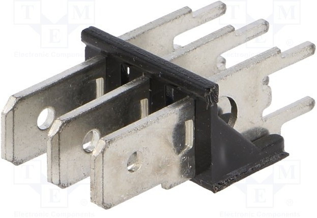 7813, Terminals VERT .250X.032 HDRS