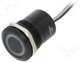 BG-MC25LCBRG, Переключатель: емкостный, Пол: 2, SPST-NC, 0,01A/12ВDC, IP68, 20мОм