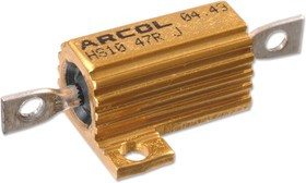 HS25 30R F, Wirewound Resistor 25W, 30Ohm, 1%