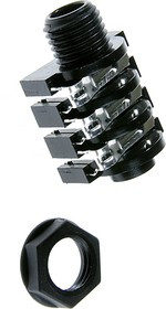 ST-020 (7-0085), Гнездо стерео 6.35 мм