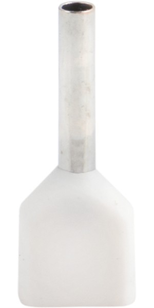 Наконечник штыревой втулочный изол. НШвИ(2) 0.5-8 (уп.50шт) EKF nhvi2-0.5-8