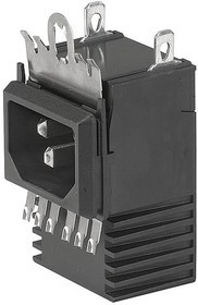 GRF4.0411.013.C, AC Power Entry Modules GRF4 APPLN INLT FLTR 0.5A