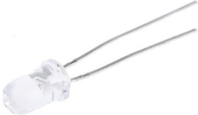 C503B-GAN-CB0F0792, LED; 5mm; green; 16800?90500mcd; 15°; Front: convex; 3?3.8V; 120mW