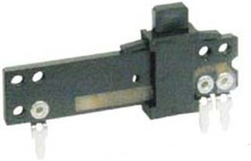 Резистор переменный, движковый 50кОм, линейность A, ширина 35мм, вал и размеры 4C5x4, F-1571