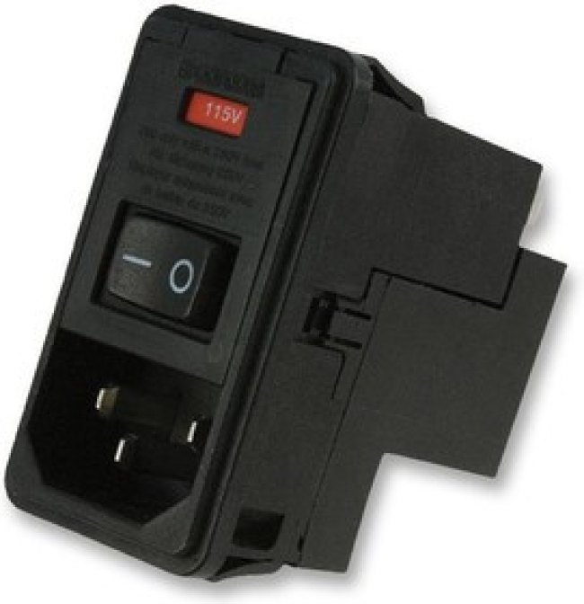 PS0SXSSX0, CONNECTOR, POWER ENTRY, RCPT, 10A, 250VAC
